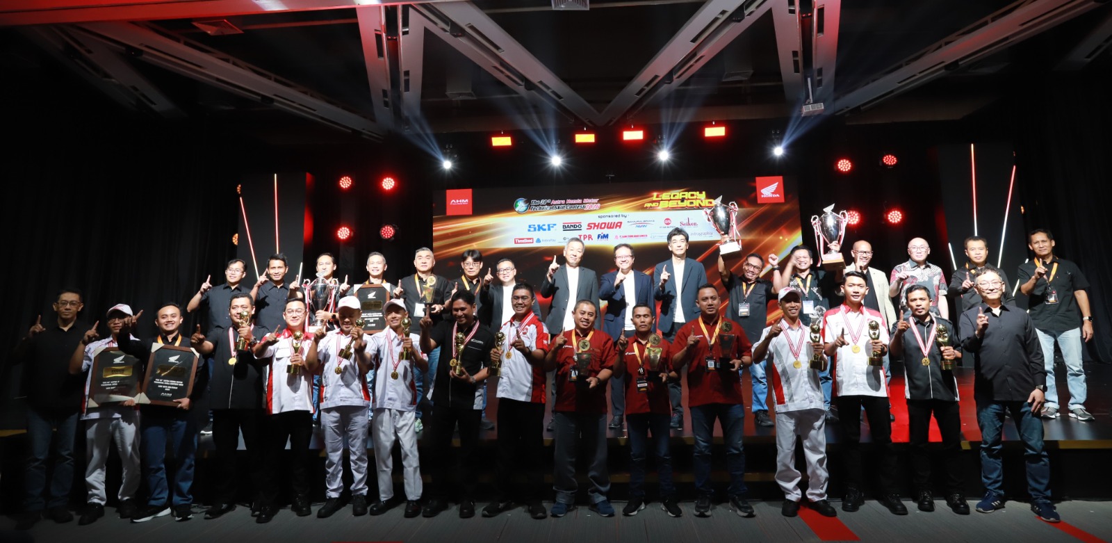  Layanan Servis Motor Terbaik, Ribuan Teknisi Bengkel AHASS Asah Kompetensi di Technical Skill Contest