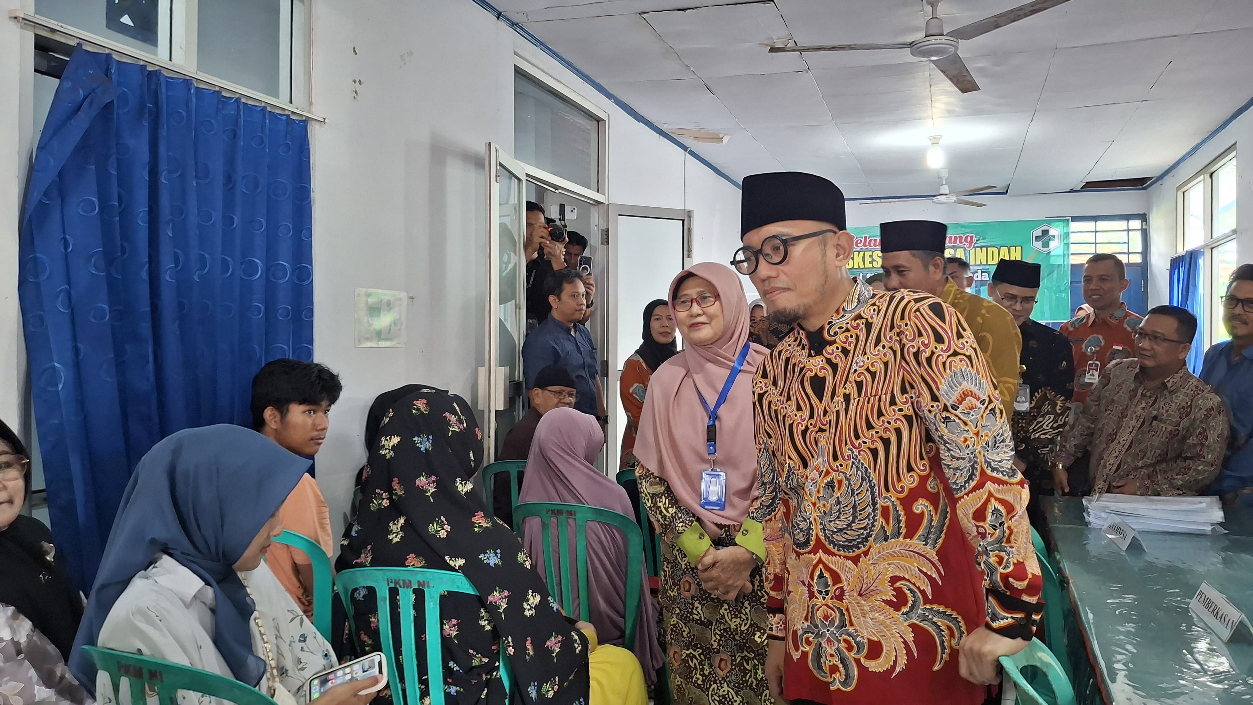 Wamen Haji Tinjau Pemeriksaan Kesehatan Calon Jamaah di Bengkulu 