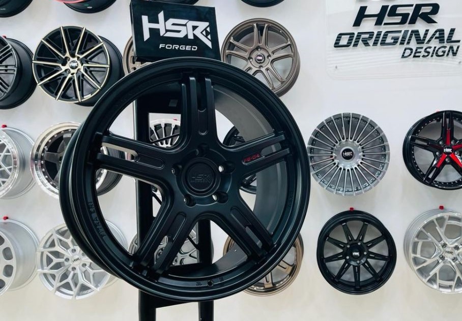 Wow! Velg HSR FE-04 Midnight Pakai Material Magnesium