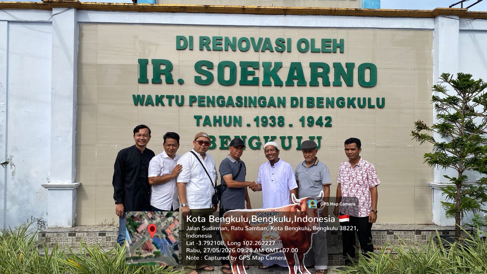 Masjid Jamik Kota Bengkulu Terima Sapi Kurban dari Astra Motor dan Jaringan Dealer Honda