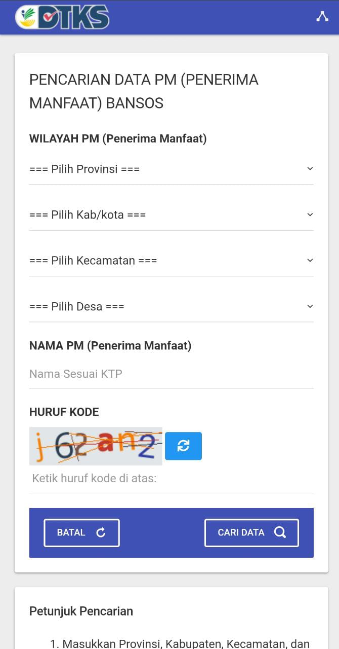 Cara Mudah Daftar Bansos PKH dan BPNT 2023 Lewat HP, Bisa Dapat Bantuan Uang Tunai