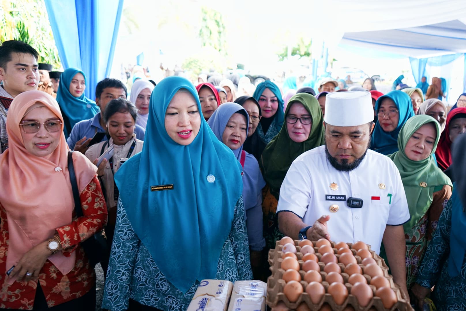 TP PKK Bengkulu Gelar Bazar Ramadan dan Pasar Murah Untuk Masyarakat