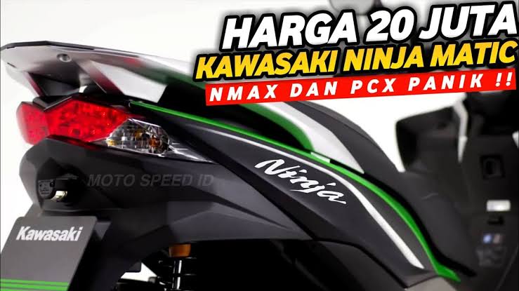 Kawasaki Luncurkan Ninja Matic, Tampil Sangar Bikin Matic Lain Nunduk