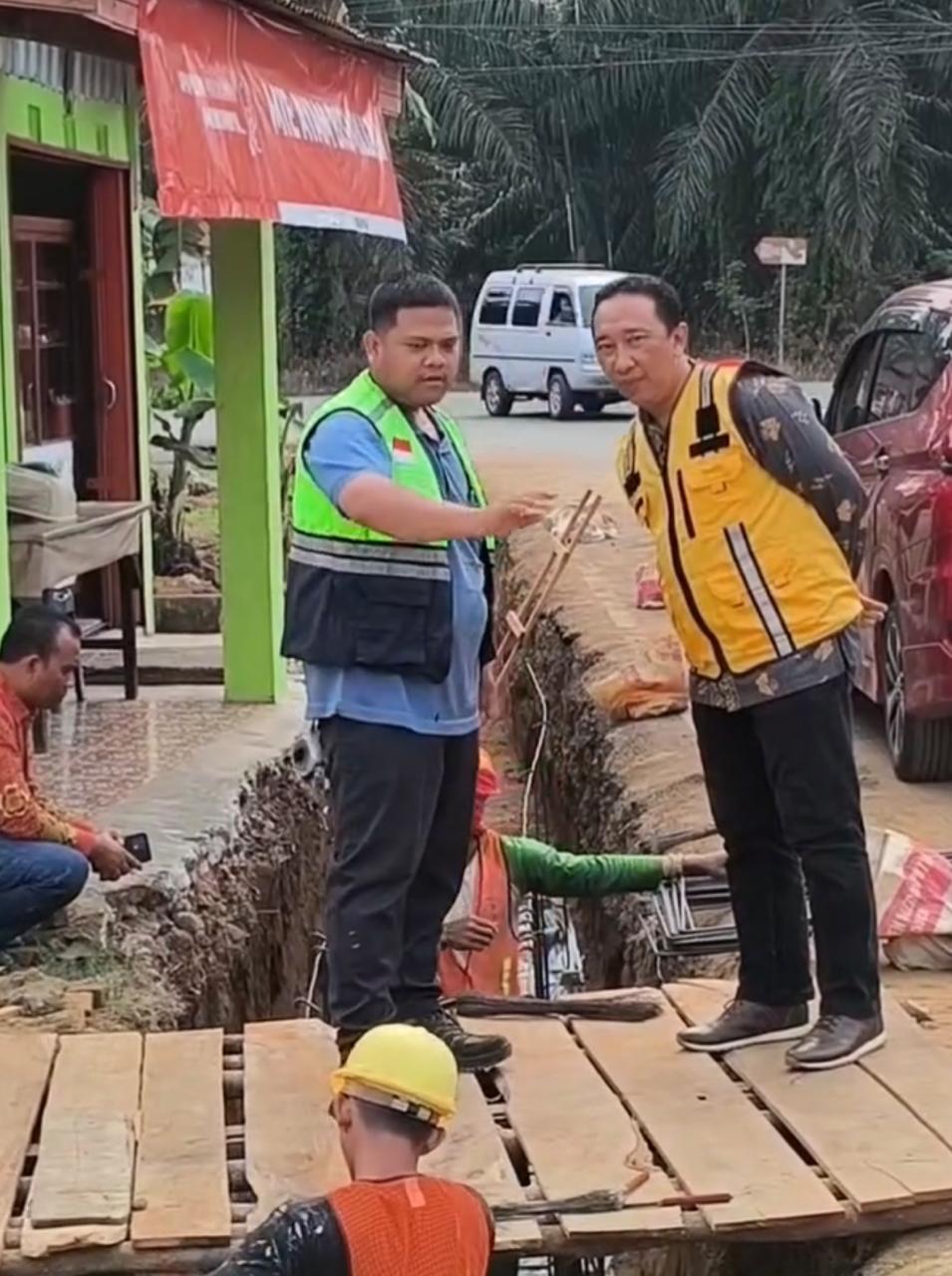 Jalan Padang Serai Poros Bengkulu Diperbaiki, Pengendara Diminta Waspada