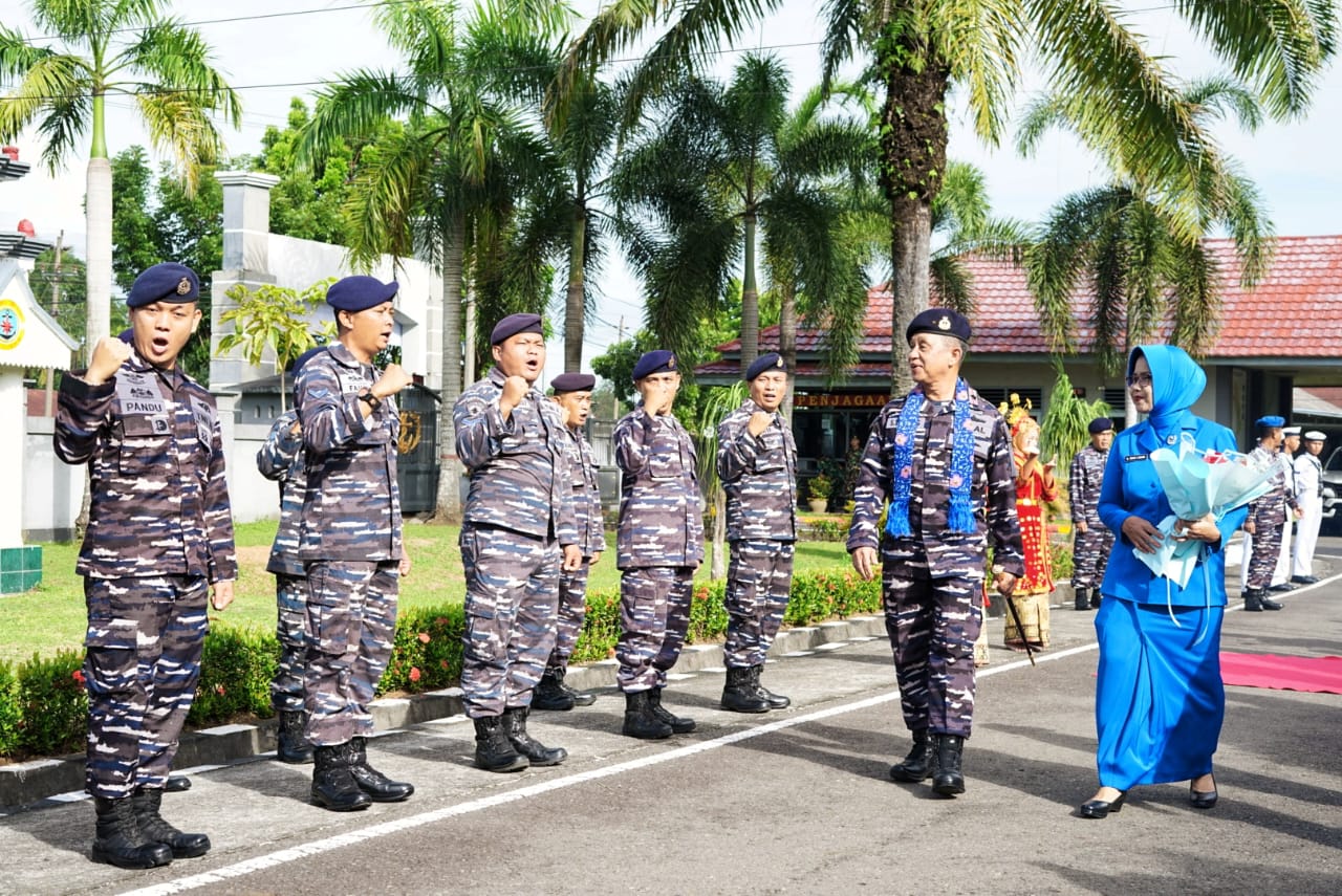 Plt Gubernur Rosjonsyah Sambut Kunjungan Kerja Komandan Lantamal II Padang di Bengkulu