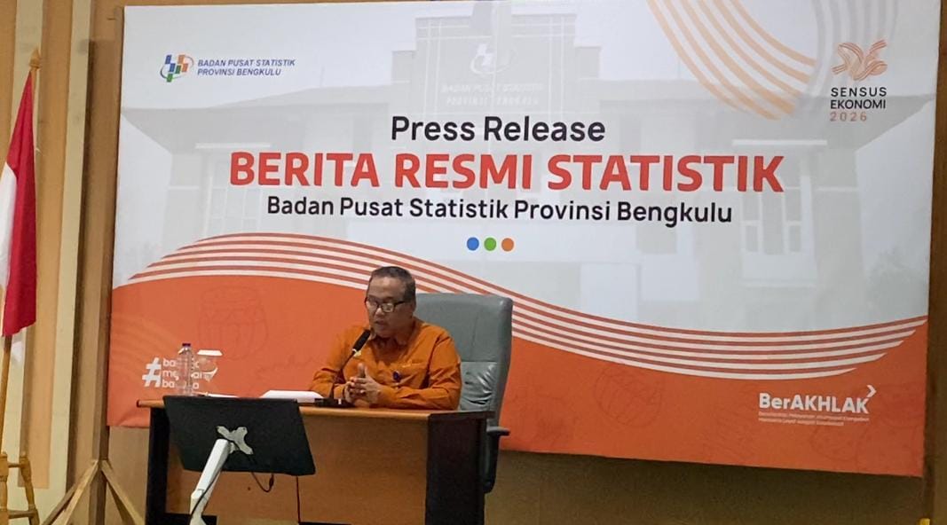 Ekonomi Bengkulu Tumbuh 4,80% , Sektor Pertanian, Kehutanan dan Perikanan  Jadi Pendorong  