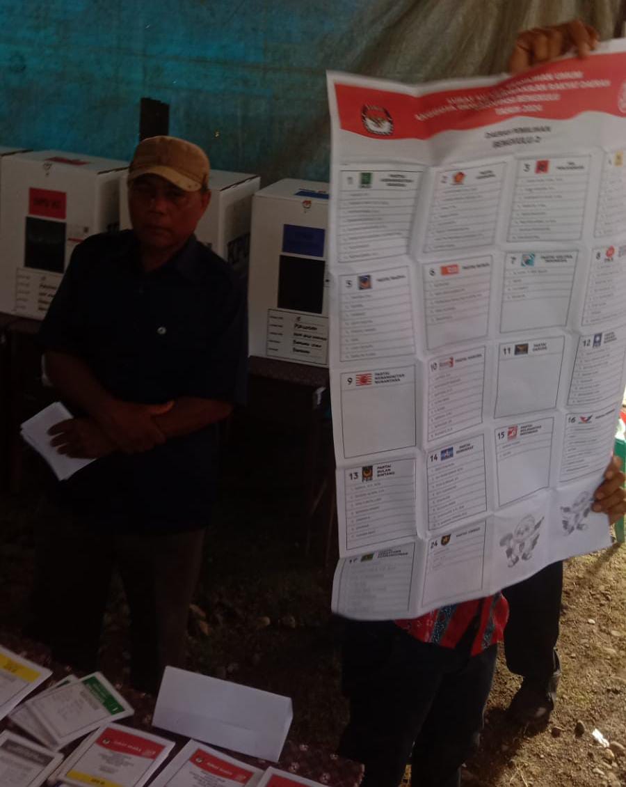 Pemilu 2024, Surat Suara Sudah Dicoblos Ditemukan di Bengkulu Utara, Begini Penjelasan KPU 
