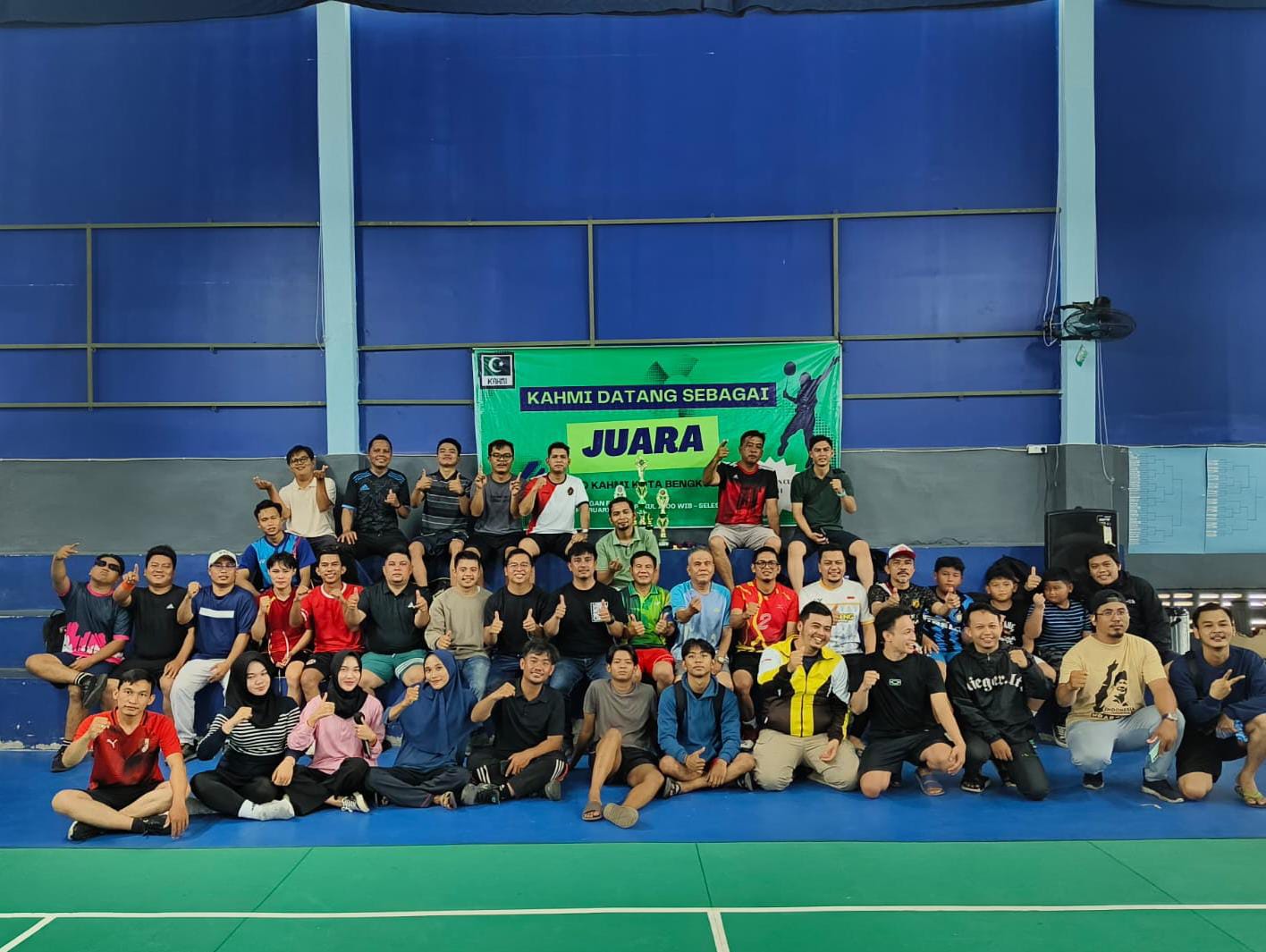 KAHMI Bengkulu Gelar Turnamen Badminton, Perkuat Ikatan Lintas Generasi