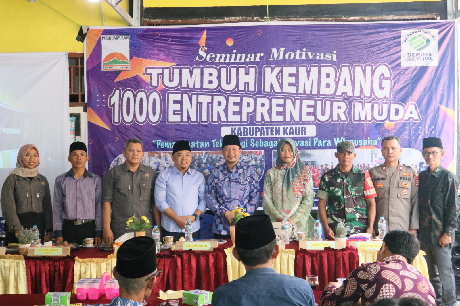 Anggota DPRD Provinsi Bengkulu, Dempo Xler, Kumpulkan Ribuan Calon Pengusaha Muda
