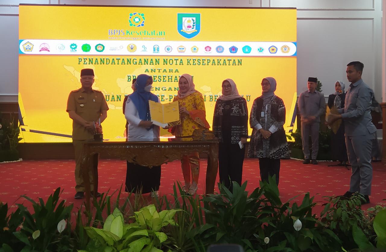 BPJS Kesehatan Bekerjasama dengan Perguruan Tinggi se-Provinsi Bengkulu 