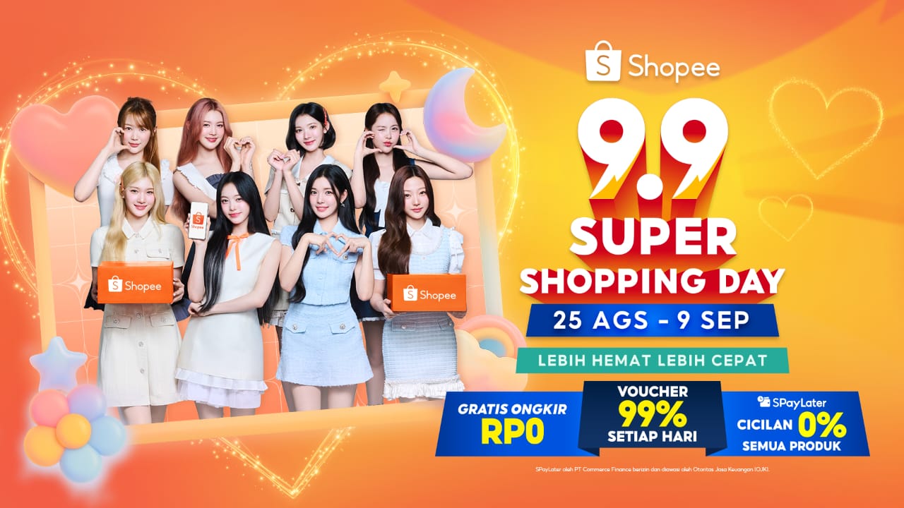 Iklan Shopee 9.9 Super Shopping Day Viral! Penampilan Hearts2Hearts Bikin Netizen Terpukau