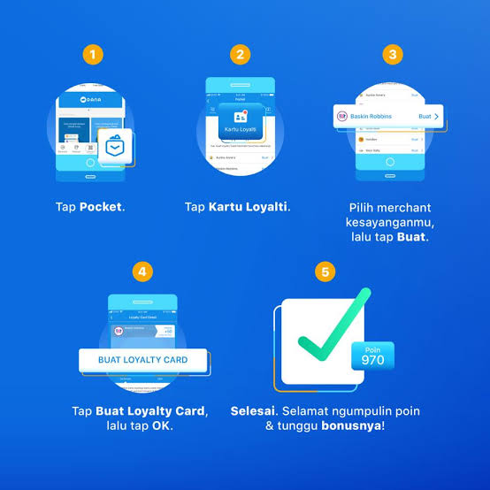 Mau Dapat Banyak Voucher Diskon di DANA, Segera Aktifkan Kartu Loyalti-mu, Gratis Lho!!
