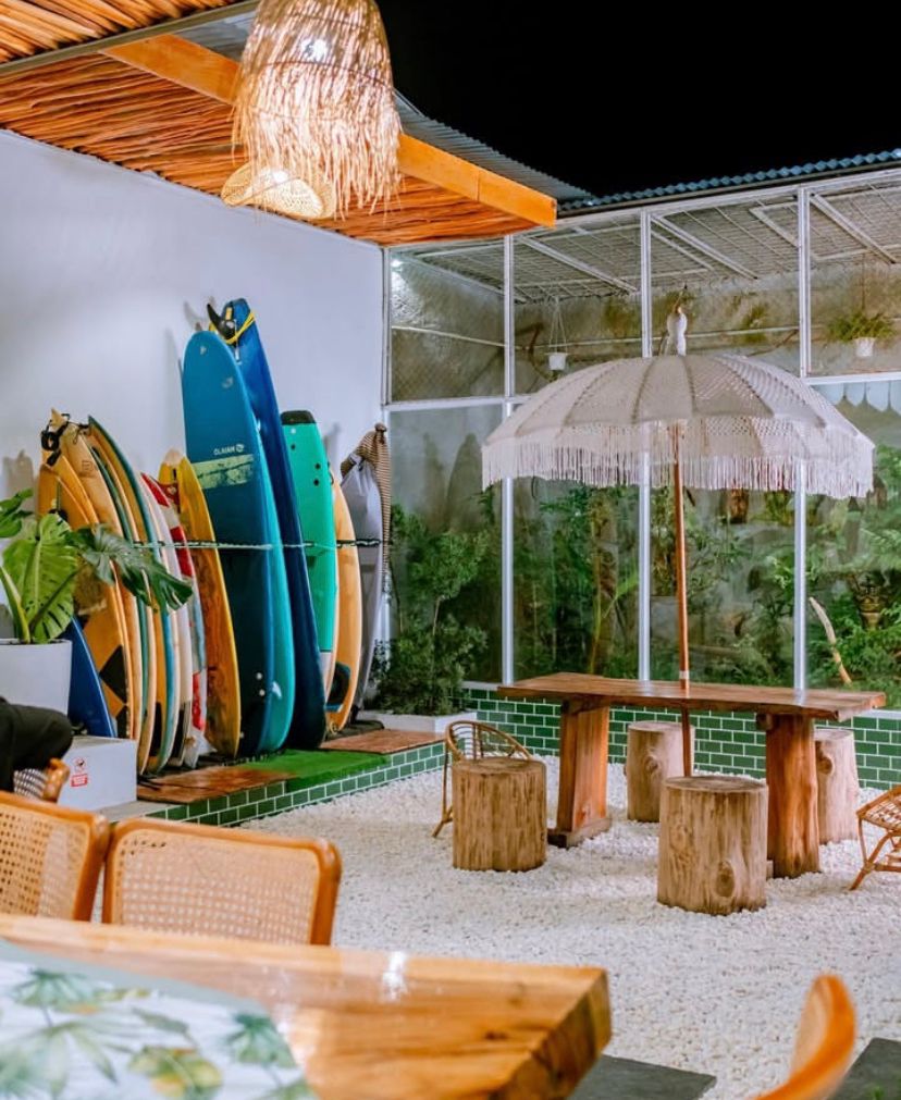 Pringgading Surf Camp, Hotel Super Aesthetic di Kota Bengkulu