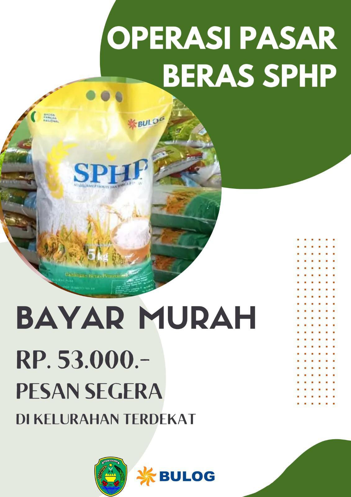 Begini Cara Pembelian Beras Murah SPHP di Kota Bengkulu, Harganya Rp 53/Perkg