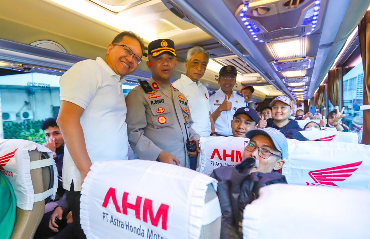 Mudik Nyaman Bersama Honda, Ribuan Konsumen Setia Berangkat Pulang Kampung   