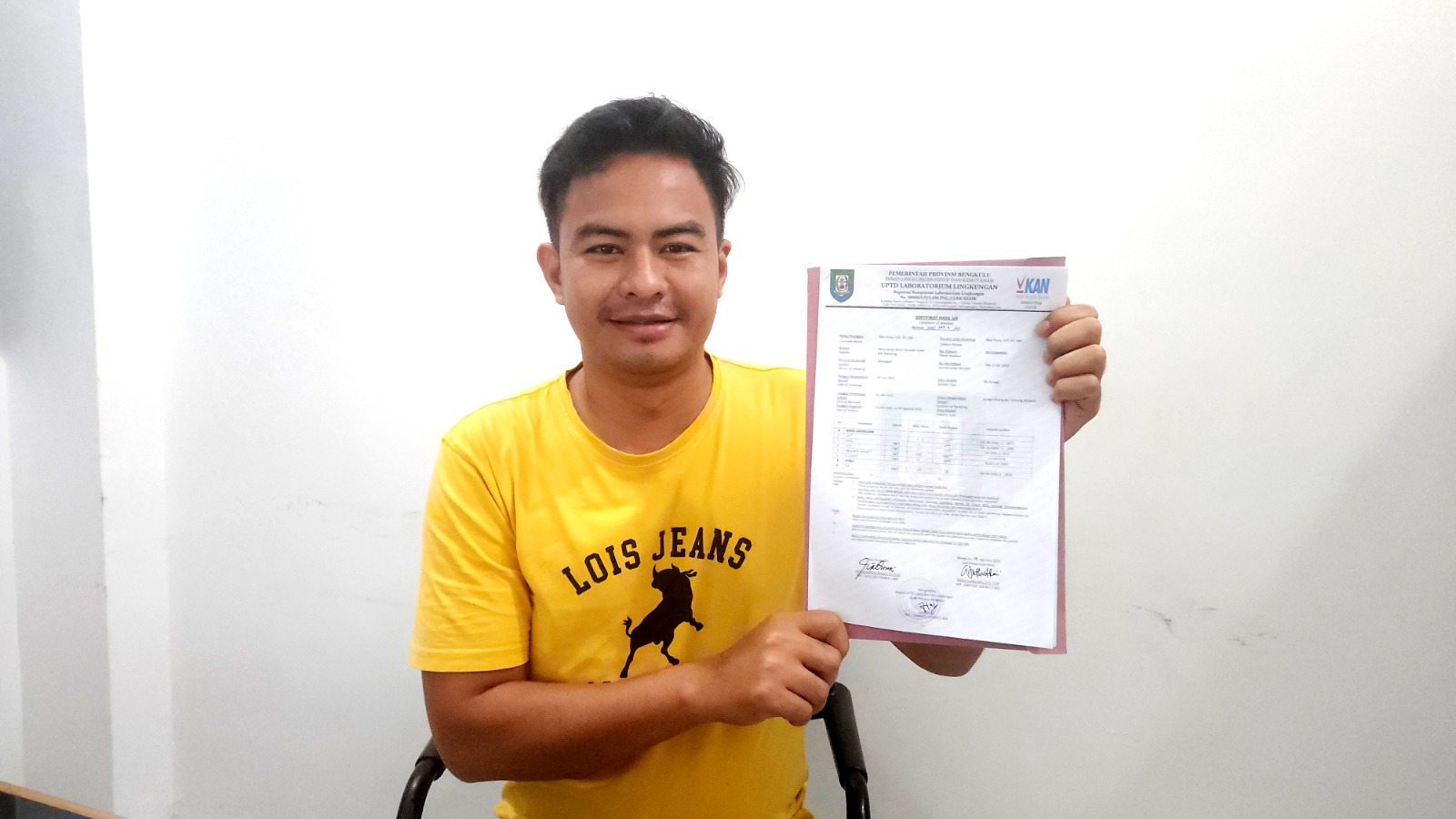 Hasil Uji Lab Keluar, Riko Siapkan Dua Langkah Hukum Terhadap PT DDP Atas Dugaan Pencemaran Sungai