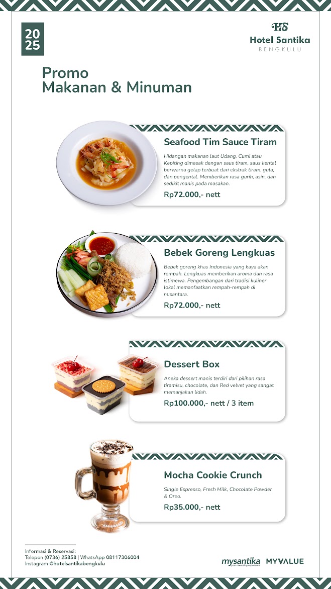 Hotel Santika Bengkulu Hadirkan Promo Istimewa November, Siap Sambut Tahun Baru dengan Tema 'Around the World'