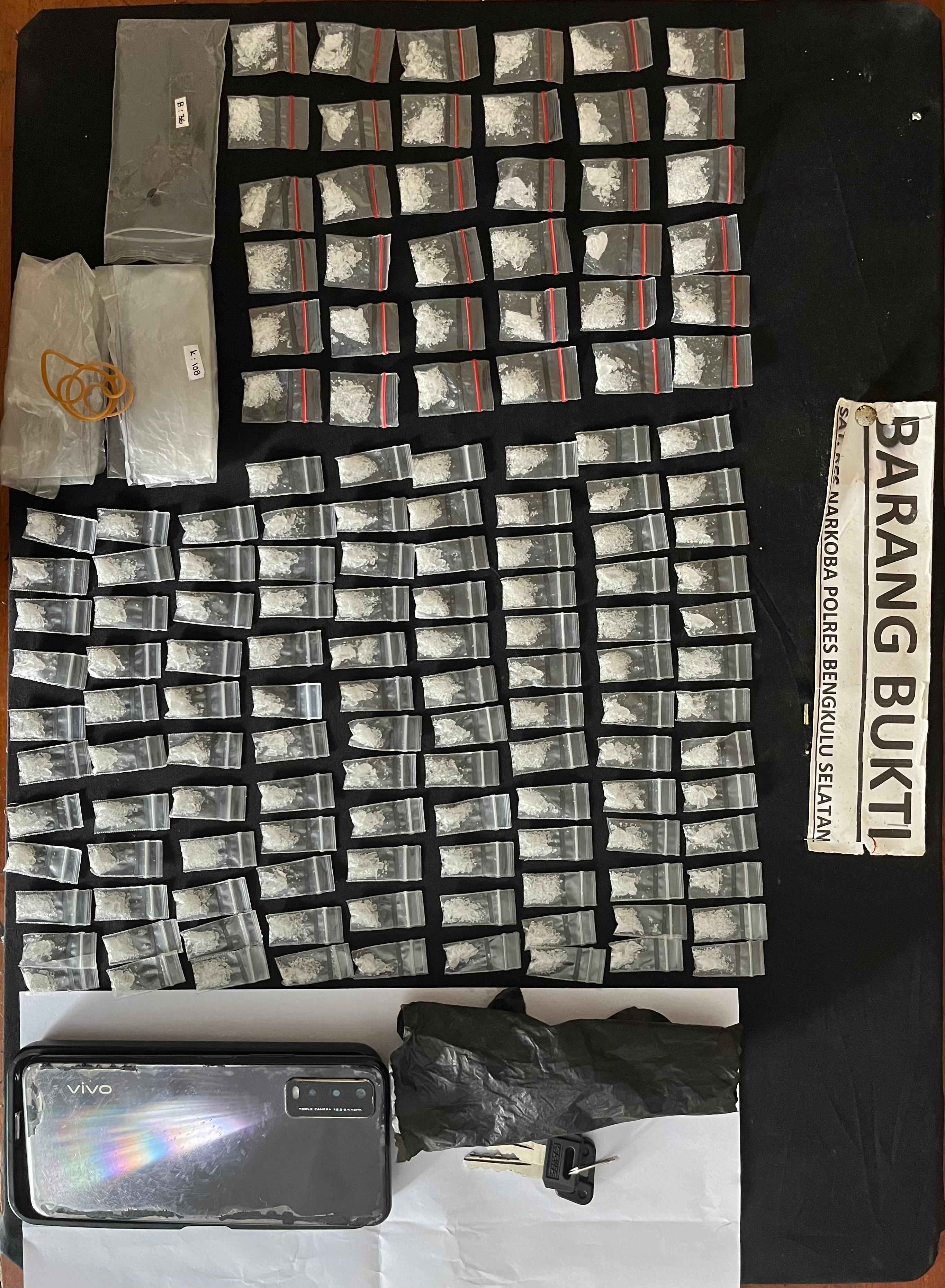 Satresnarkoba Gagalkan Peredaran Sabu, Dua Pria Dibekuk di Pasar Manna