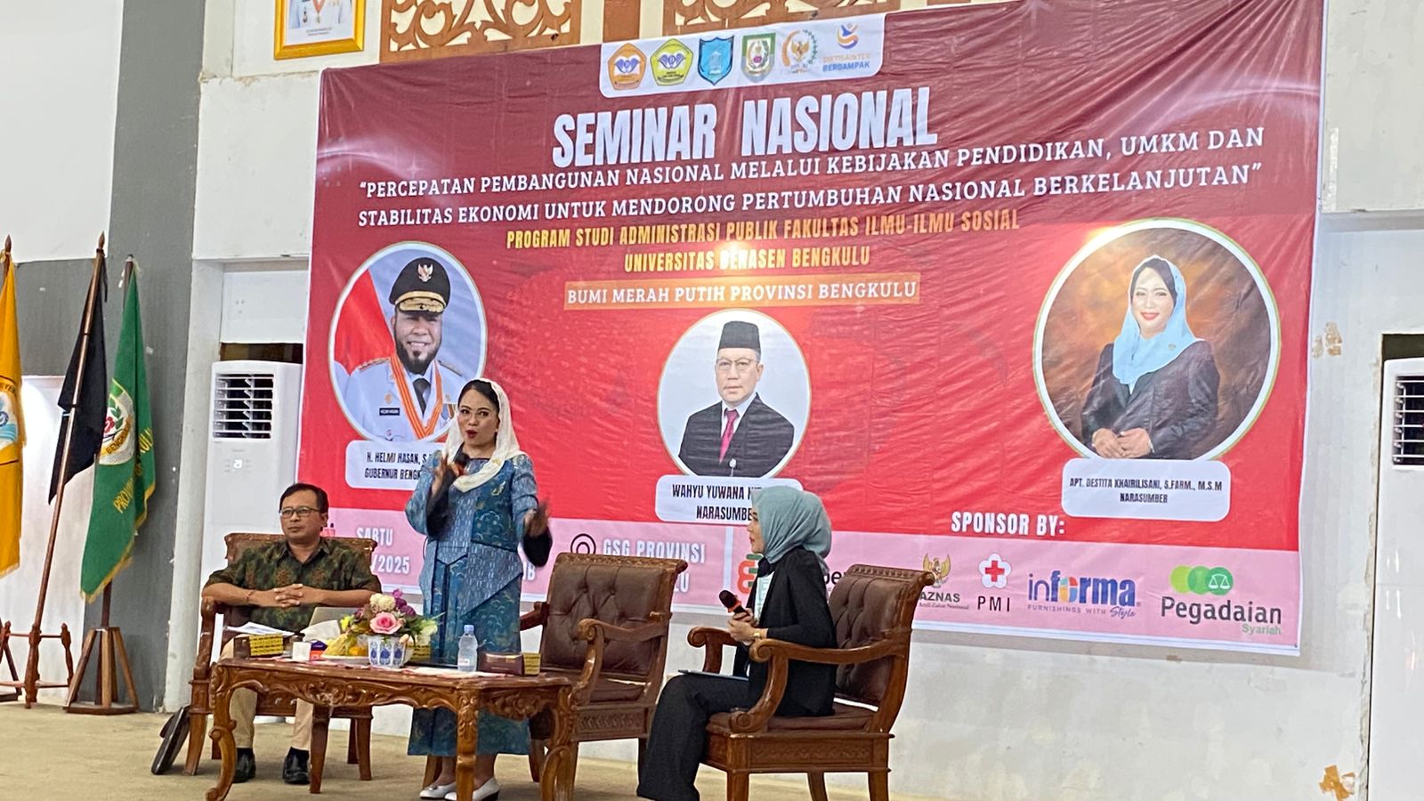 Bersama Mahasiswa Dehasen, Senator Destita Dorong Pertumbuhan Ekonomi untuk Bengkulu 