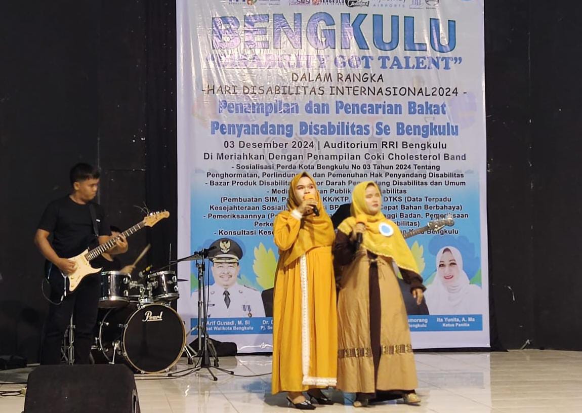 Antusias Tinggi Bengkulu Disability Got Talent, Diikuti Peserta se-Provinsi Bengkulu