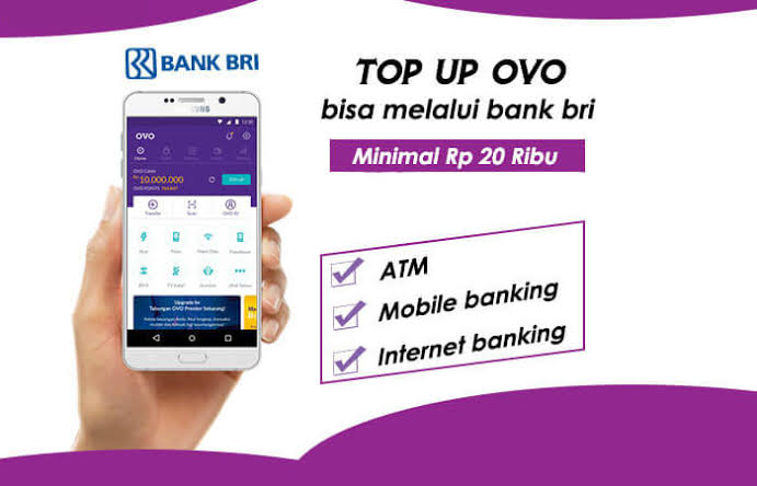 4 Cara Mudah Top Up Saldo OVO Via Bank BRI, Dari ATM Hingga Aplikasi BRImo