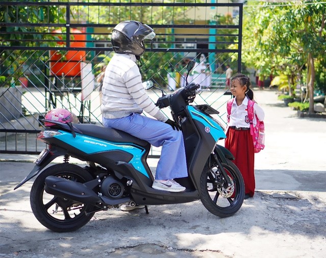 Jadi Pilihan Favorit Masyarakat, Intip Hal yang Perlu Diperhatikan saat Berkendara Sepeda Motor Bersama Anak