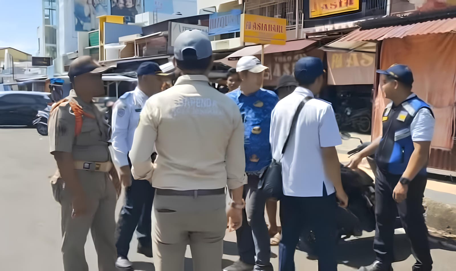 Satgas PAD Bengkulu Sidak Titik Parkir Pengganggu Lalin di KZ Abidin dan Meranti