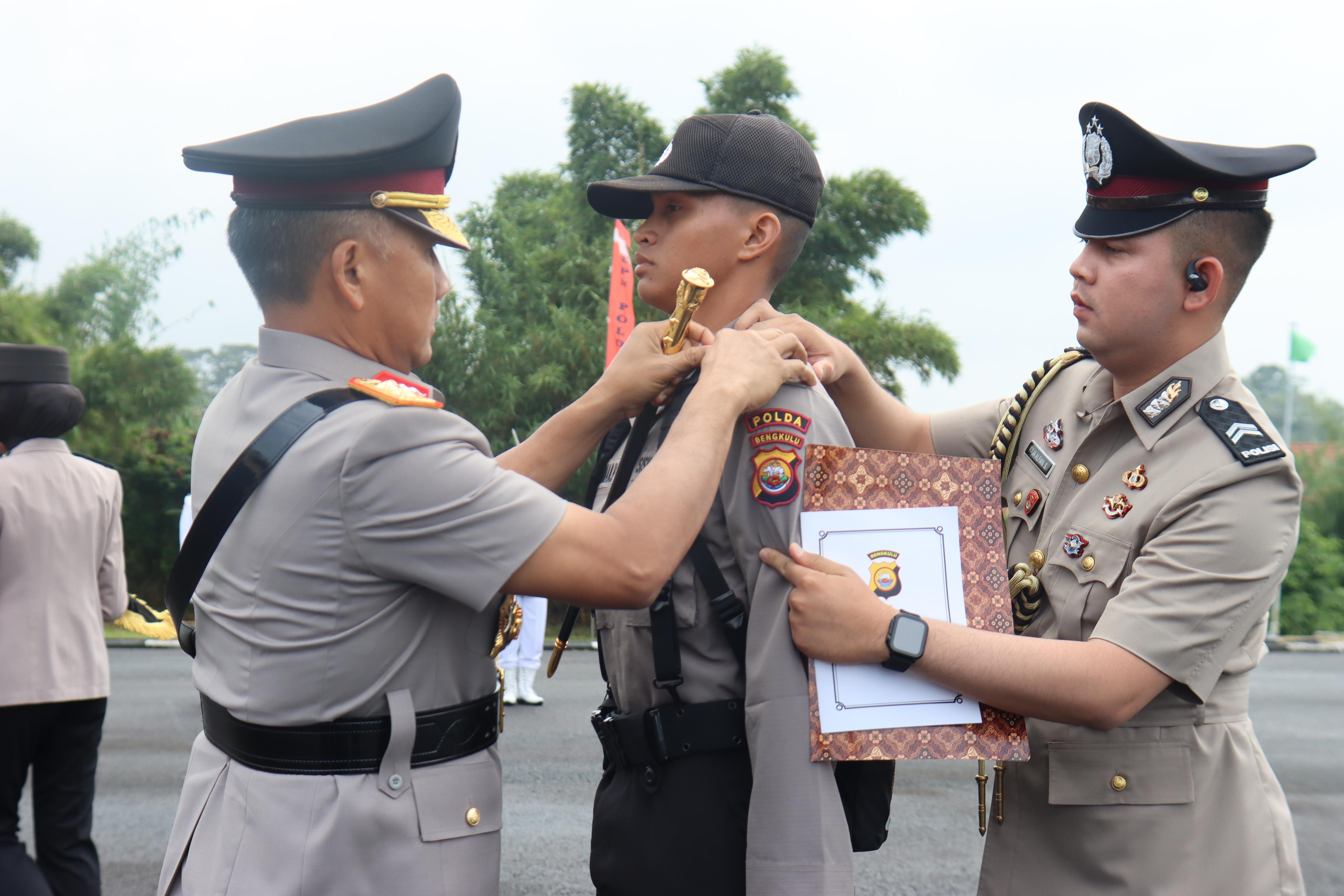 Resmi Dibuka, 87 Siswa Diktuk Bintara Polri Mulai Pendidikan di SPN Polda Bengkulu