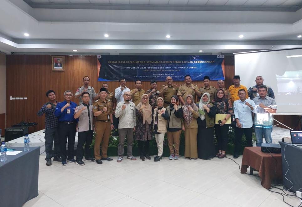Melalui Sosialisasi DKMS, Tingkatkan Kemampuan Manajemen Bencana di Wilayah Bengkulu