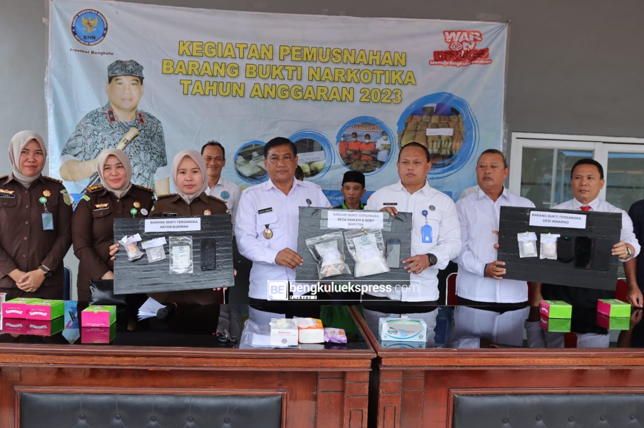 Peredaran Narkoba Jenis Sabu di Bengkulu Tinggi, Begini Penjelasan Kepala BNNP Bengkulu 