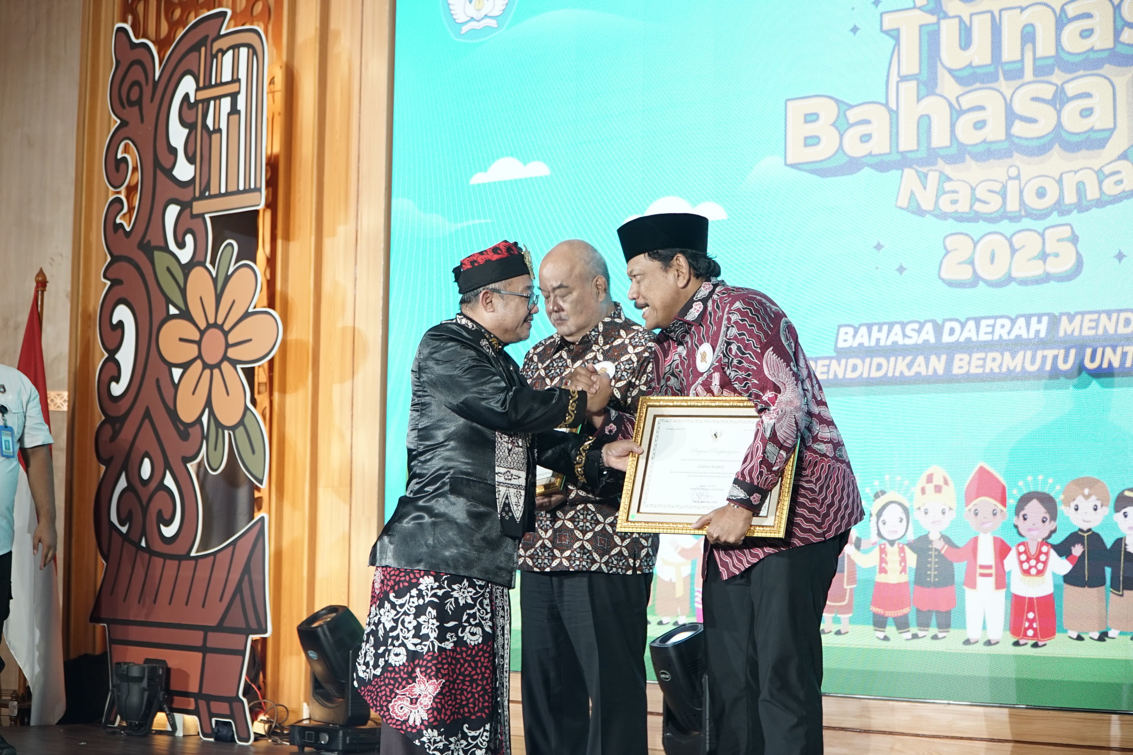 Bengkulu Raih Penghargaan Ksatria di Ajang Festival Tunas Bahasa Ibu Nasional 2025
