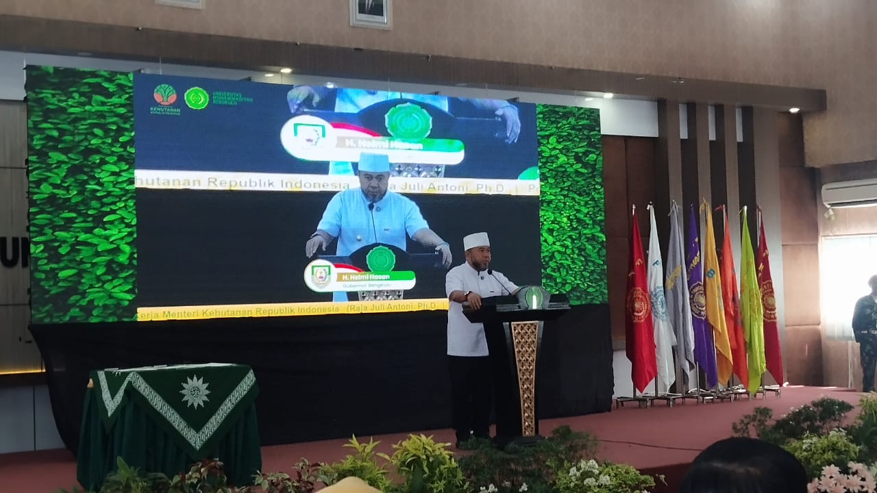 Dukung UMB Kelola KHDTK, Gubernur Helmi Hasan Sebut Nyata Menuju Bengkulu Hijau