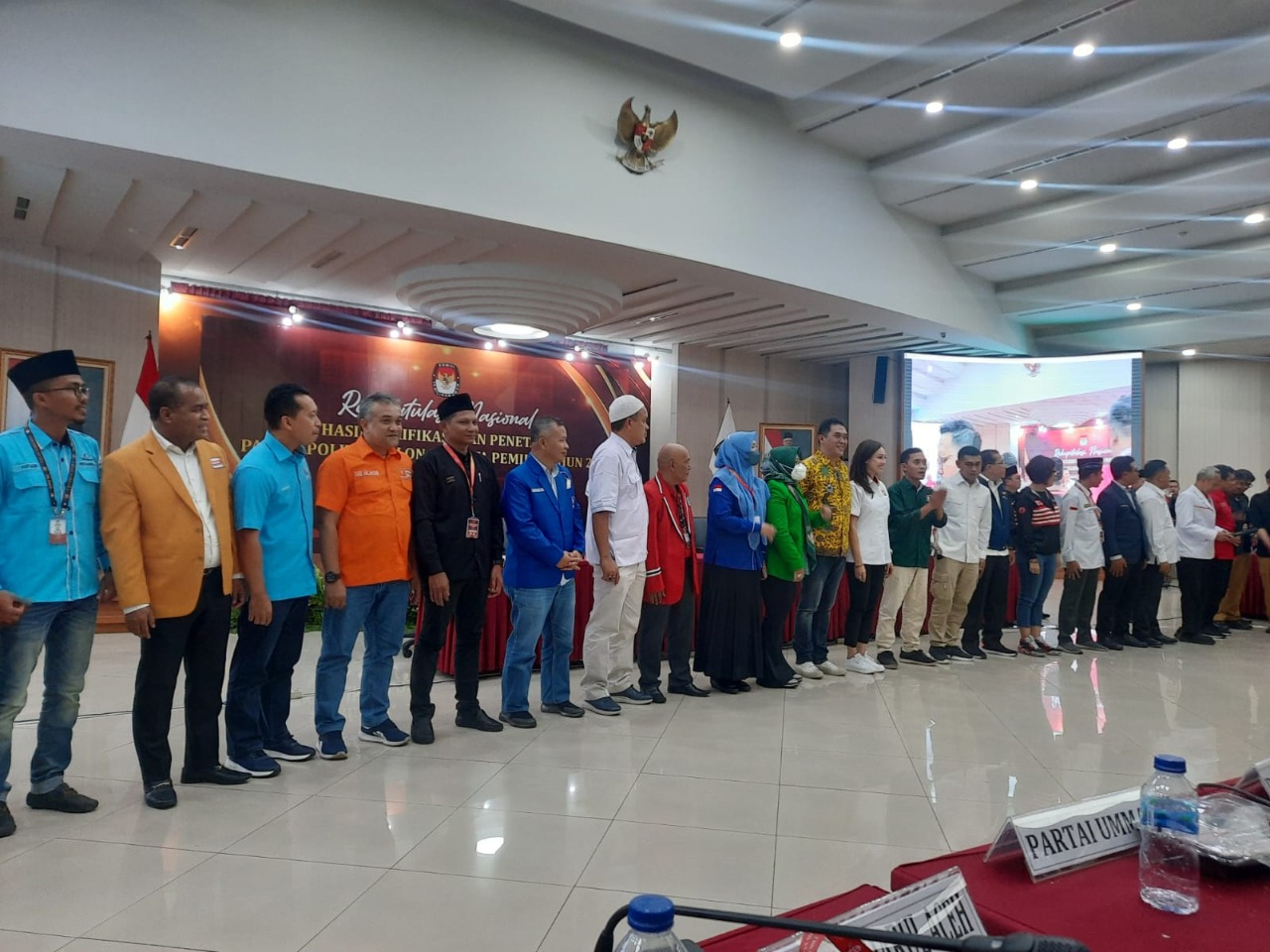 Ini Daftar 17 Parpol Peserta Pemilu  2024