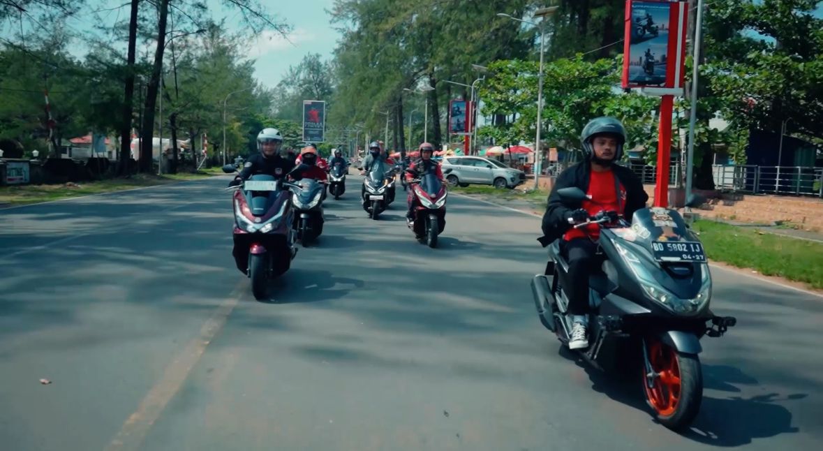 Meriahkan HUT RI ke-80, Astra Motor Bengkulu Gelar Convoy Merdeka 