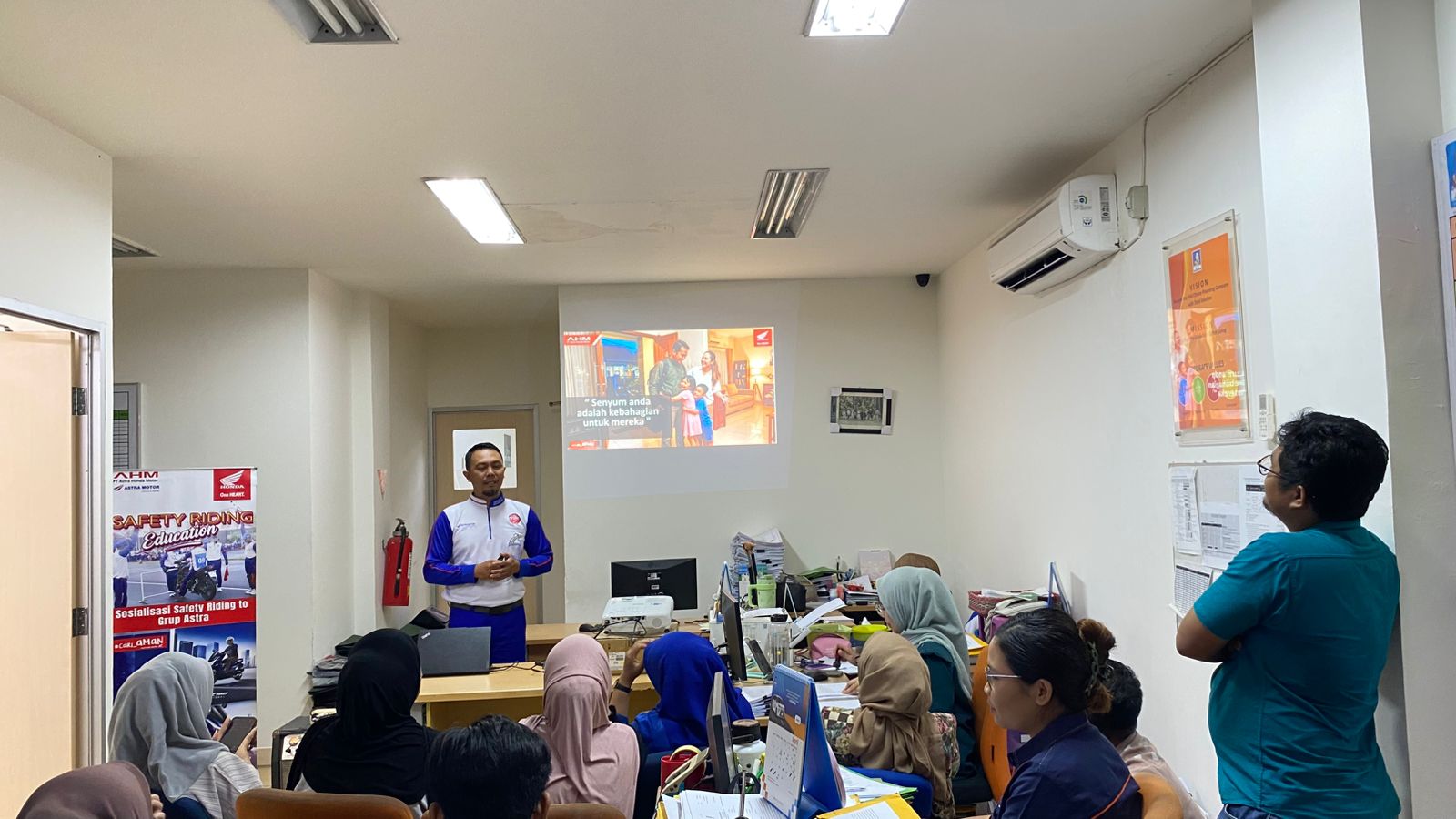 Astra Motor Bengkulu Edukasi Keselamatan Berkendara di ACC Bengkulu