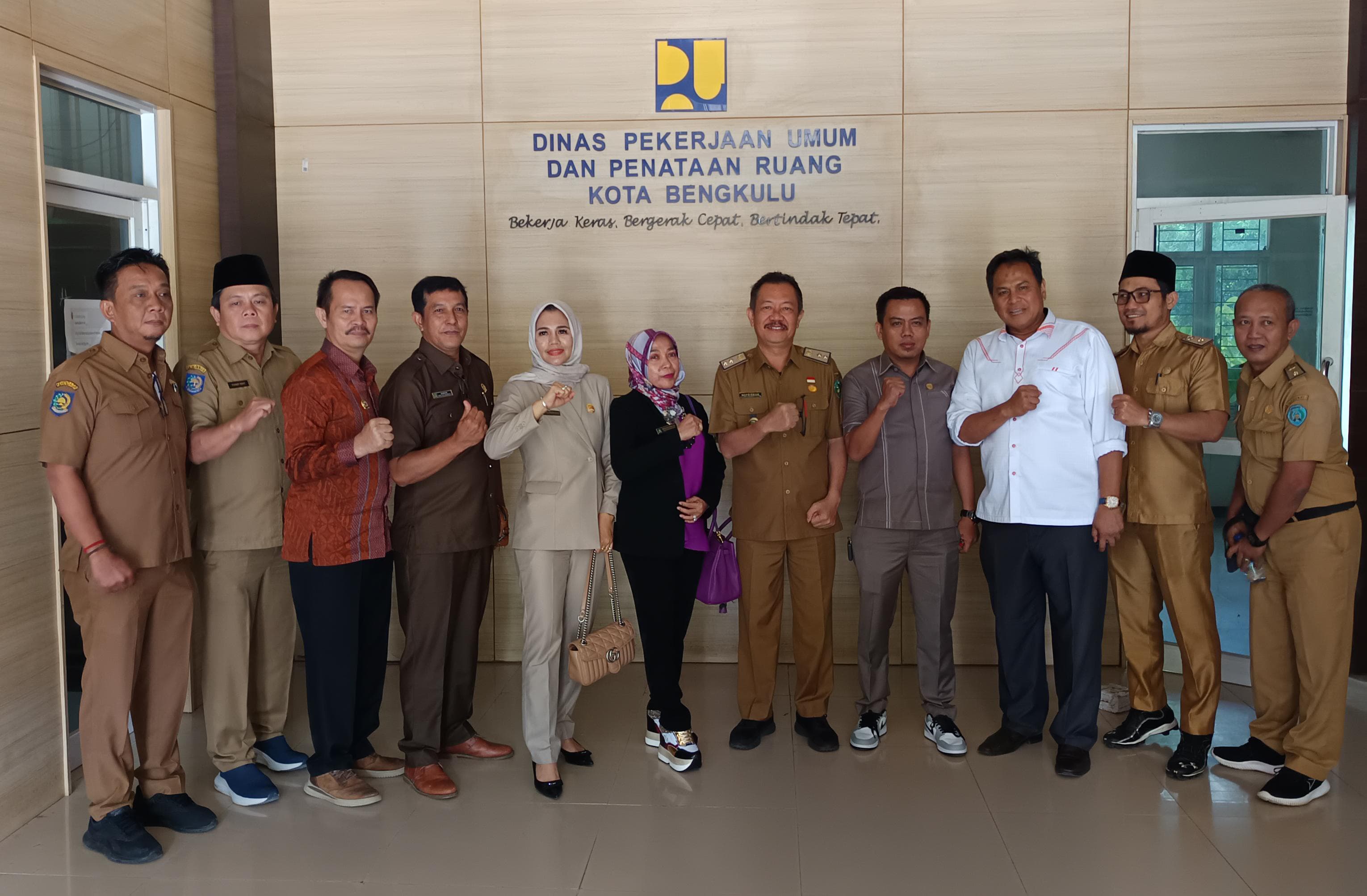 DPRD Kota Bengkulu Perkuat Hubungan dengan Dinas PUPR untuk Pembangunan