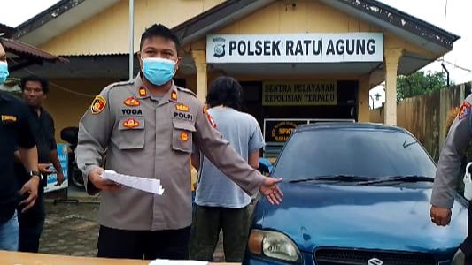 Sempat Kejar-kejaran dengan Polisi, Remaja Pencuri Mobil di Bengkulu Ditangkap