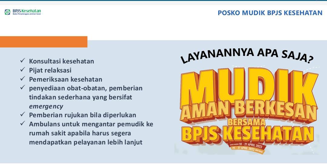 Masa Libur Lebaran, Peserta JKN Tetap Bisa Akses Layanan BPJS Kesehatan