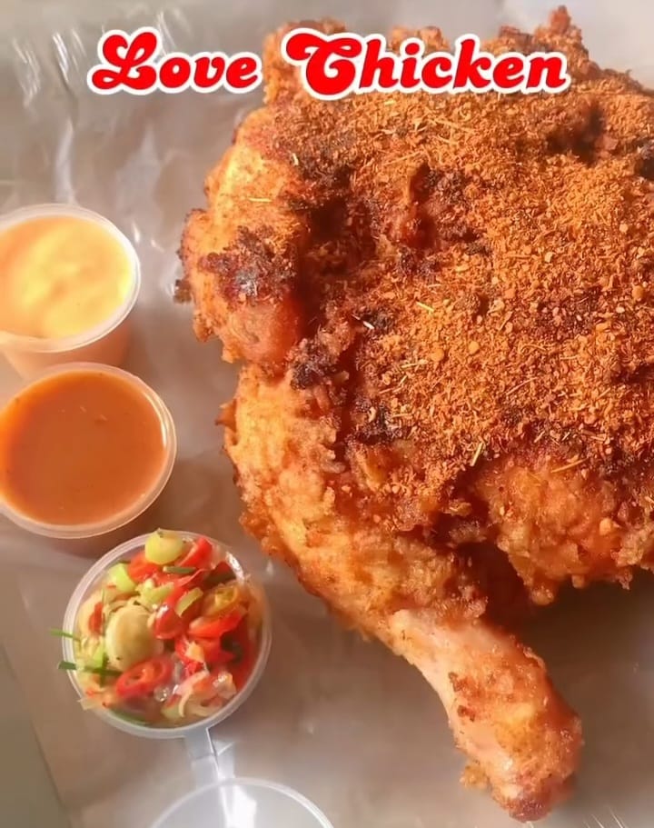 Ayam Goreng Utuh Love Chicken Jadi Primadona di Curup