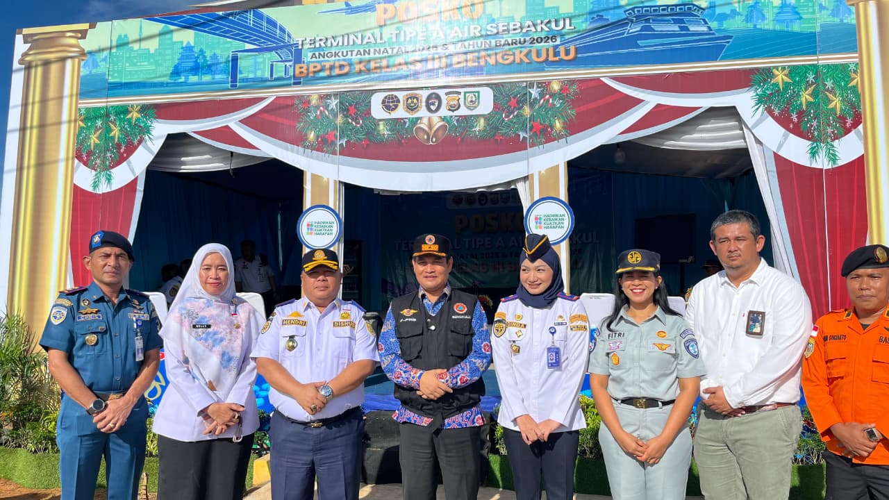 Pemprov Bengkulu Siap Hadapi Lonjakan Angkutan Tahun Baru 2026