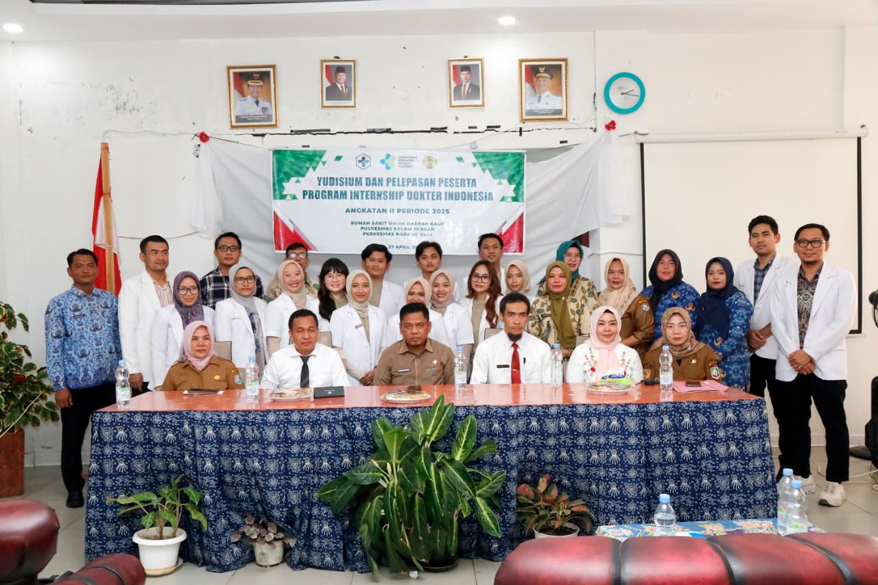 10 Dokter Internship Lulus, Pemkab Kaur Beri Apresiasi