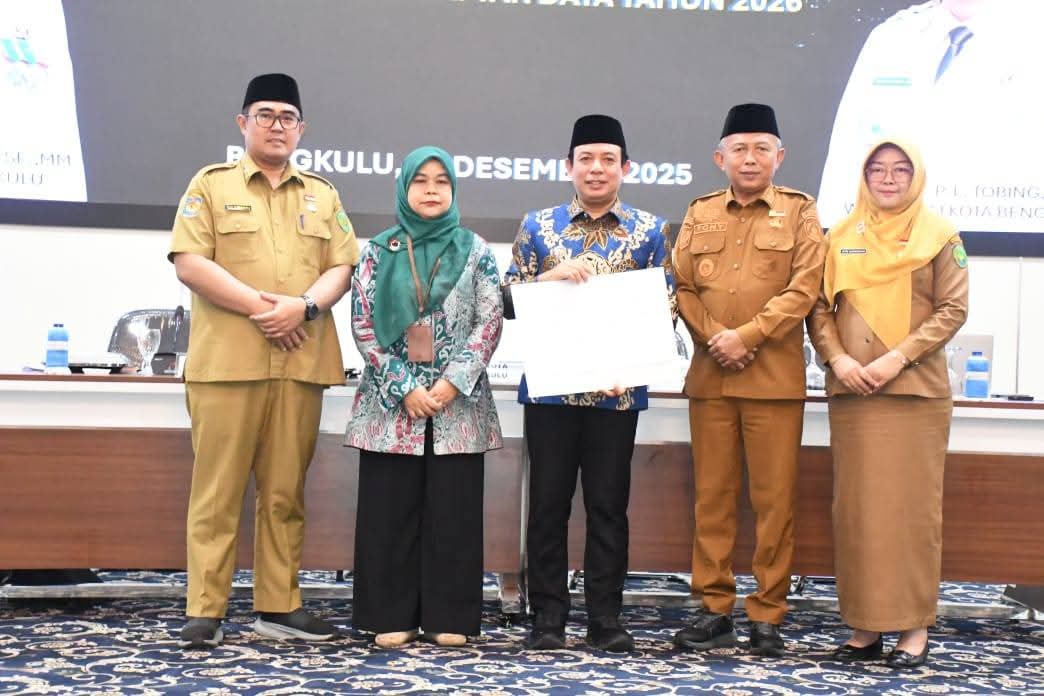 Pemkot Bengkulu Siapkan Data Tunggal untuk Akhiri Tumpang Tindih Informasi Pembangunan