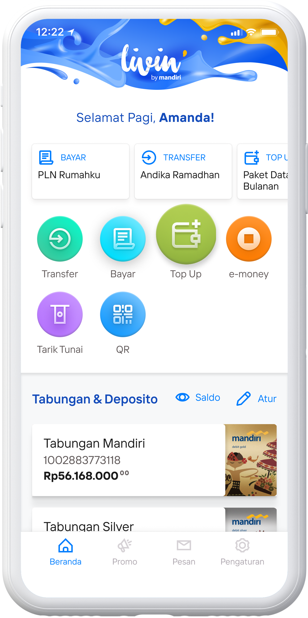 Kode Transfer Bank Mandiri Untuk Top Up Saldo ShopeePay