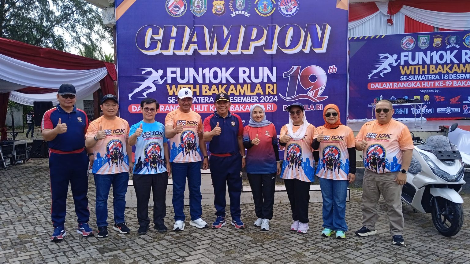 Fun Run 10K Meriahkan HUT ke-19 Bakamla RI di Bengkulu, Ini Pesan Plt Gubernur 