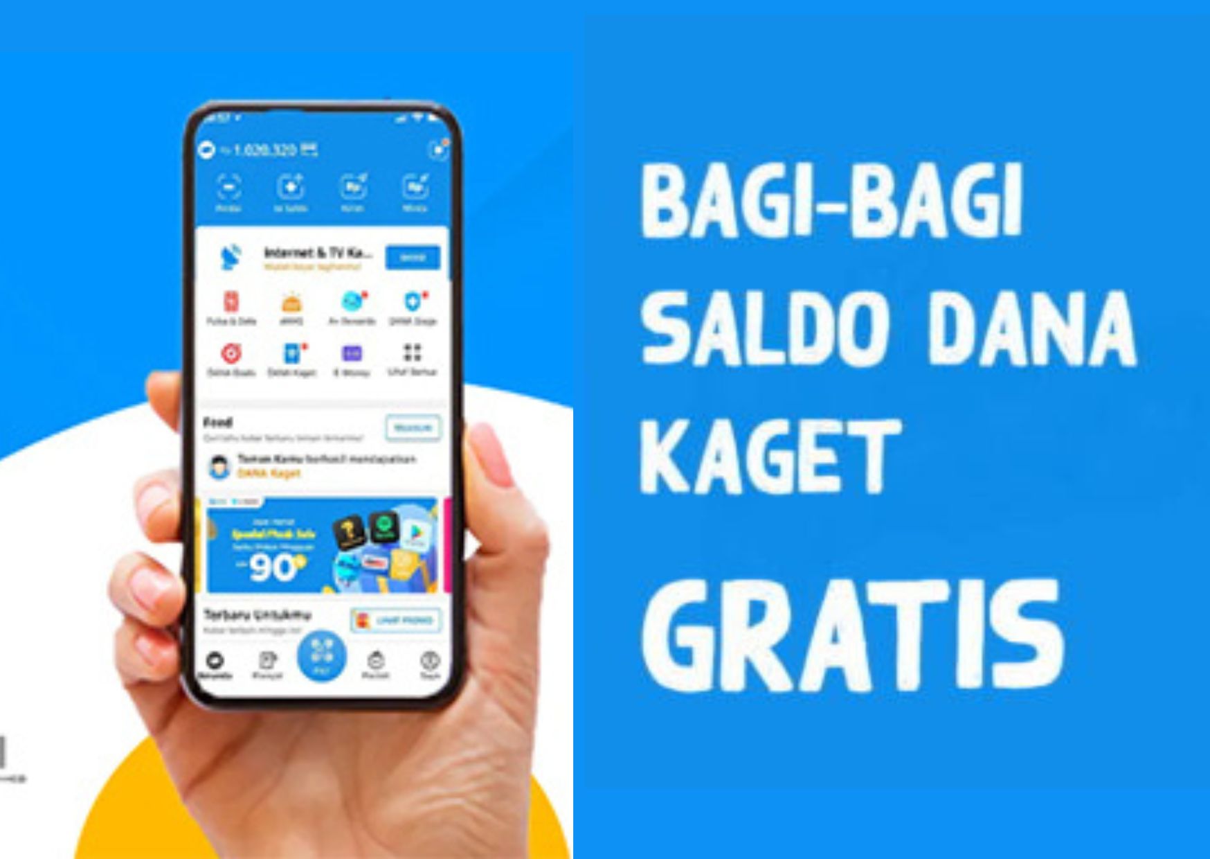 Buat Tambahan Belanja! Klaim Link Dana Kaget Hari Ini 24 Mei 2023, Ada Saldo DANA Gratis Rp55.000