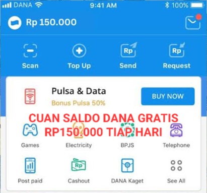 Untung Terus! Cuan Saldo DANA Gratis Rp150.000 Tiap Hari Dari Game Penghasil Uang