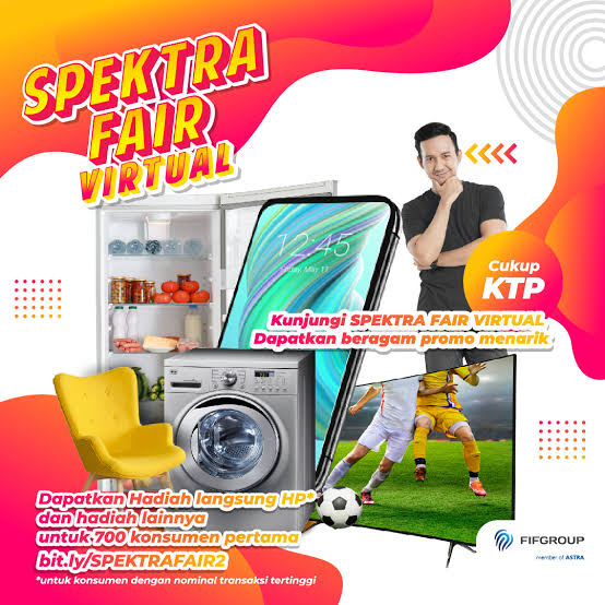 Spektra Fair FIFGroup Juni 2023, Mudahkan Masyarakat Akses Pembiayaan Tawarkan Promo Spesial DP 0%  