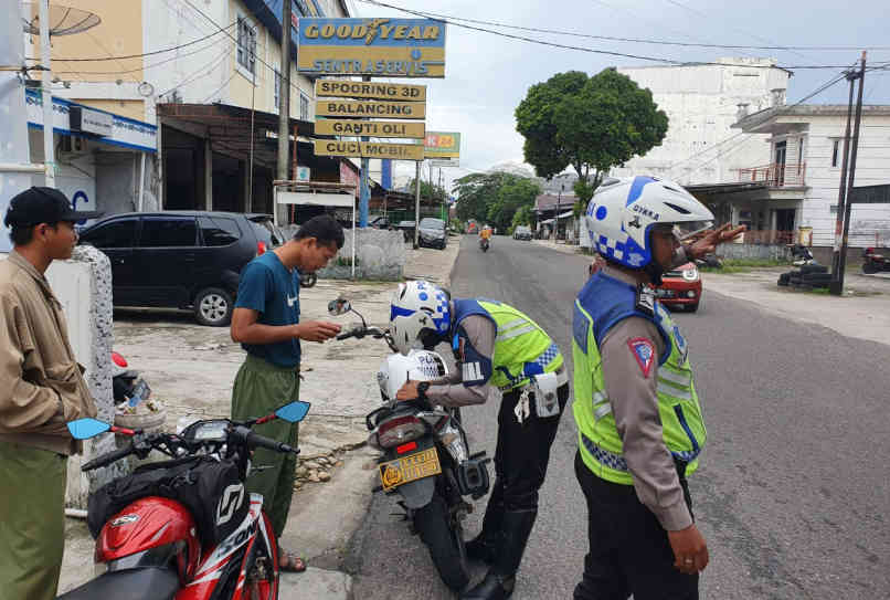 Polresta Bengkulu: Setiap Hari Ada 30 Pelanggaran Lalu Lintas