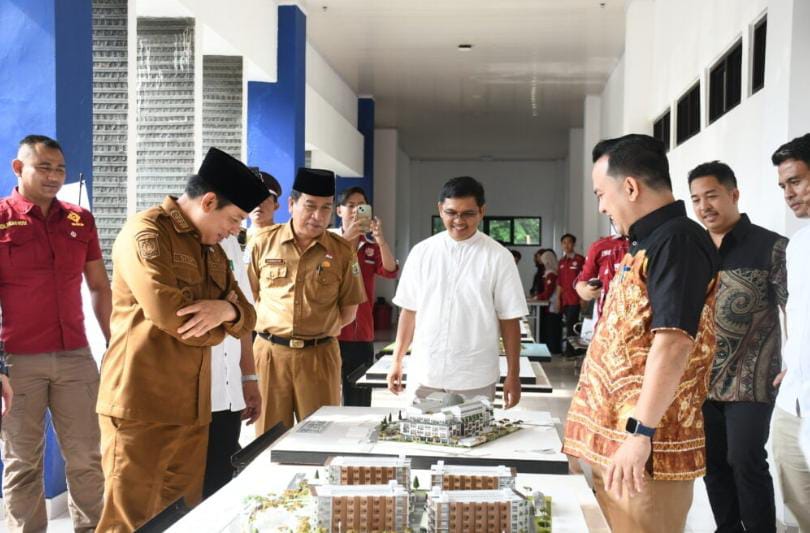 Terinspirasi Masjid Carocok, Wali Kota Percayakan Desain Masjid Terapung Futuristik kepada Mahasiswa Unib