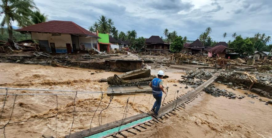 Gerak Cepat, PLN Tuntaskan 100% Penormalan Jaringan Listrik Akibat Banjir Bandang di Lahat dan Sekitarnya